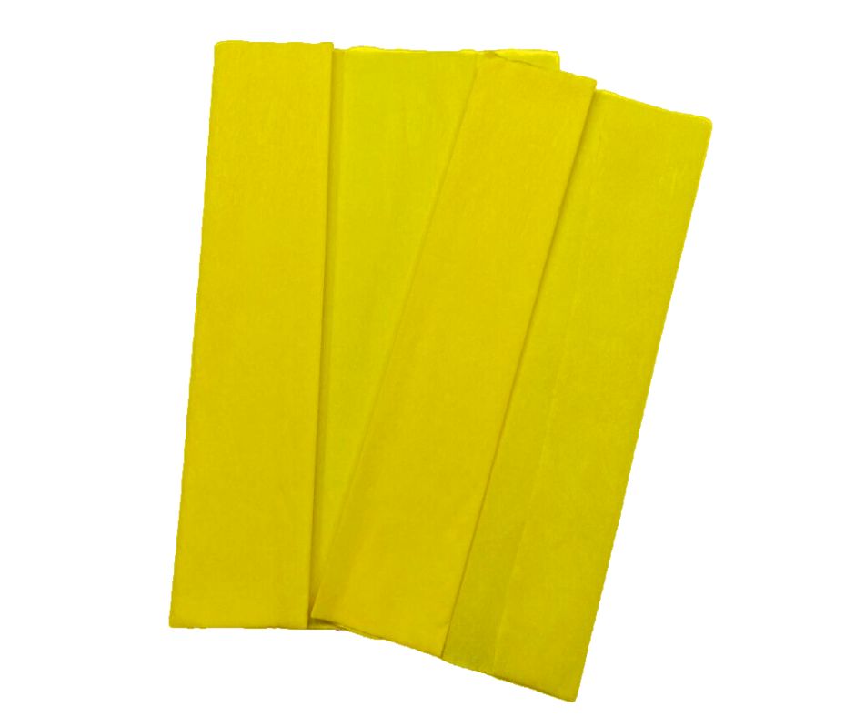 Papel Crepe 10 Pliegos (.50 X 2mts.) Color Varios