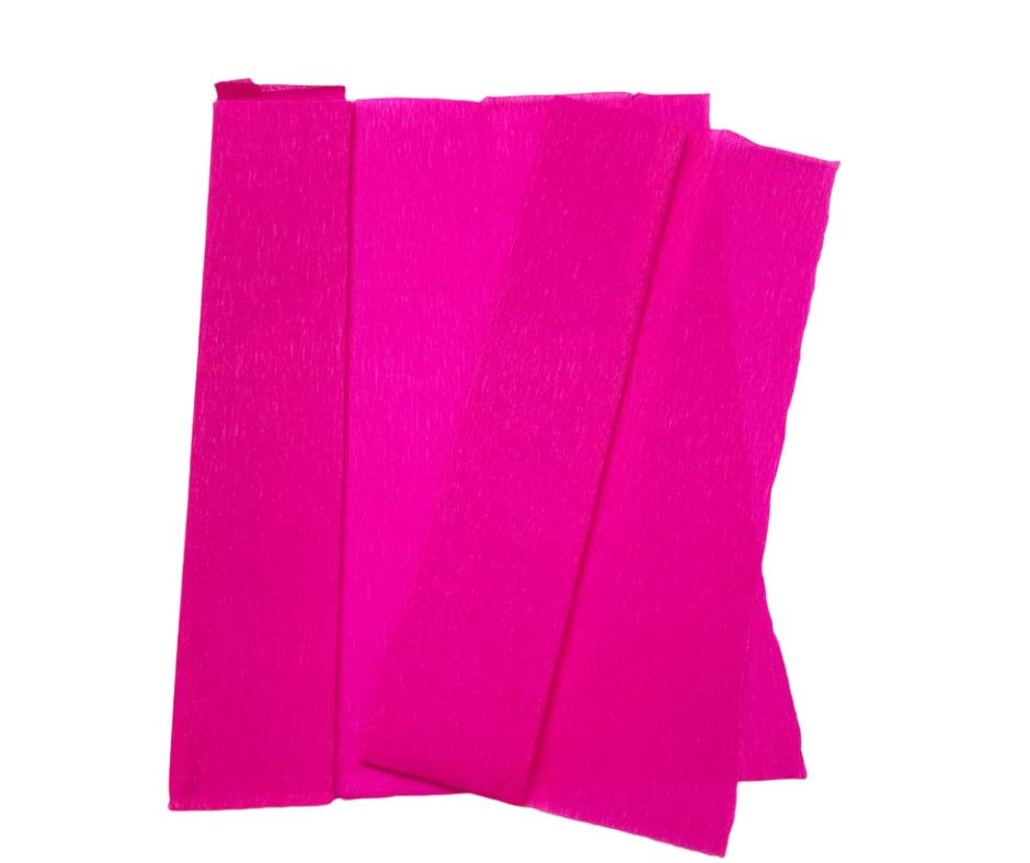 Papel Crepe 10 Pliegos (.50 X 2mts.) Color Varios