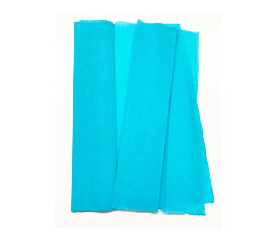 Papel Crepe 10 Pliegos (.50 X 2mts.) Color Varios